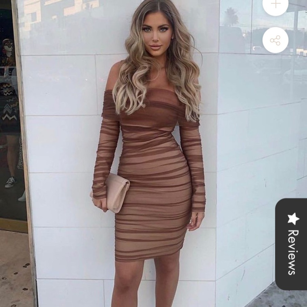 Catwalk Connection | Ruched Midi Dress